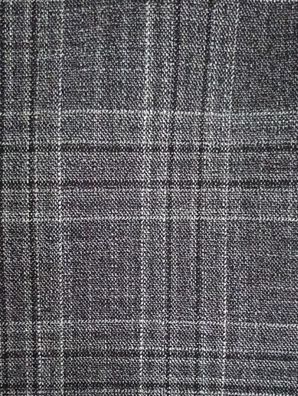 Michael Kors Dark Gray Plaid Two-Button Sport Coat - Picture 4 of 4